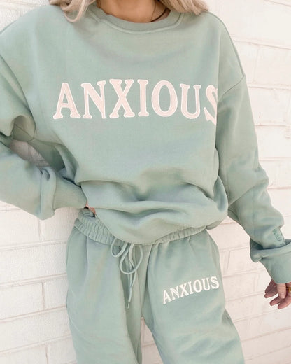 Anxious (This Too Shall Pass) Crewneck